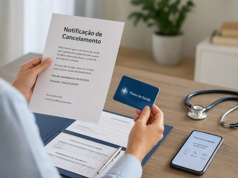 Rescisão unilateral do plano de saúde: o que o beneficiário precisa saber
