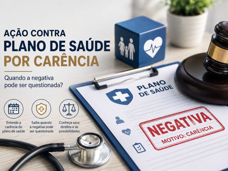 Ação contra plano de saúde por carência: quando a negativa pode ser questionada?