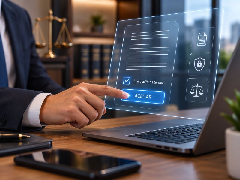 Aceite por Clique Tem Validade? Como Funciona o Clickwrap nos Contratos Digitais