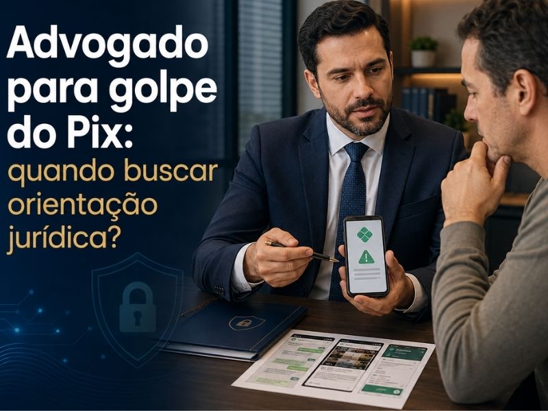Advogado para golpe do Pix: quando buscar orientação jurídica?