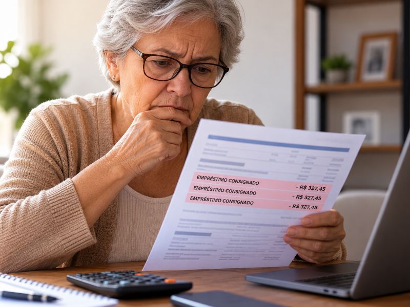 Apareceram descontos de empréstimo consignado que não reconheço: como verificar a contratação?