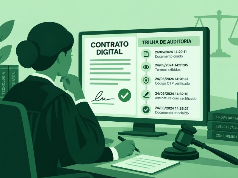 Como Provar a Autoria de um Contrato Digital? Entenda a Trilha de Auditoria