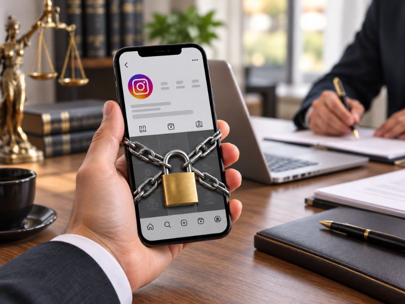 Conta Comercial do Instagram Bloqueada: O Que Fazer Quando o Perfil É Usado para Trabalhar