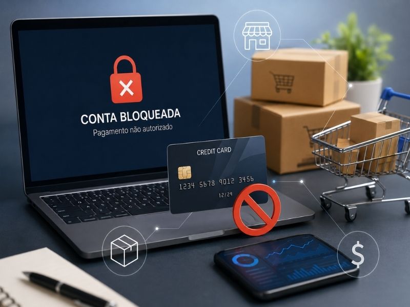 Conta de Dropshipping Bloqueada pelo Gateway de Pagamento: Como Agir?