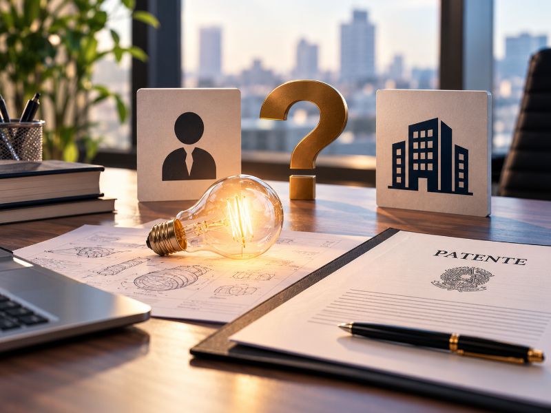 Criei um produto dentro da empresa: a patente pertence a mim ou ao empregador?