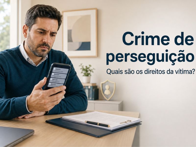 Crime de perseguição: quais são os direitos da vítima?