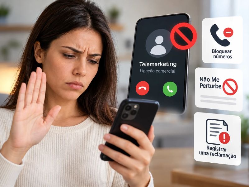 Direito do Consumidor, Telemarketing abusivo, Ligações indesejadas, Proteção de dados, Reclamação contra empresas
