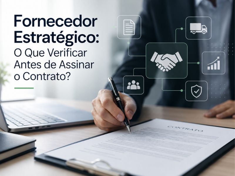 Fornecedor Estratégico: O Que Verificar Antes de Assinar o Contrato?