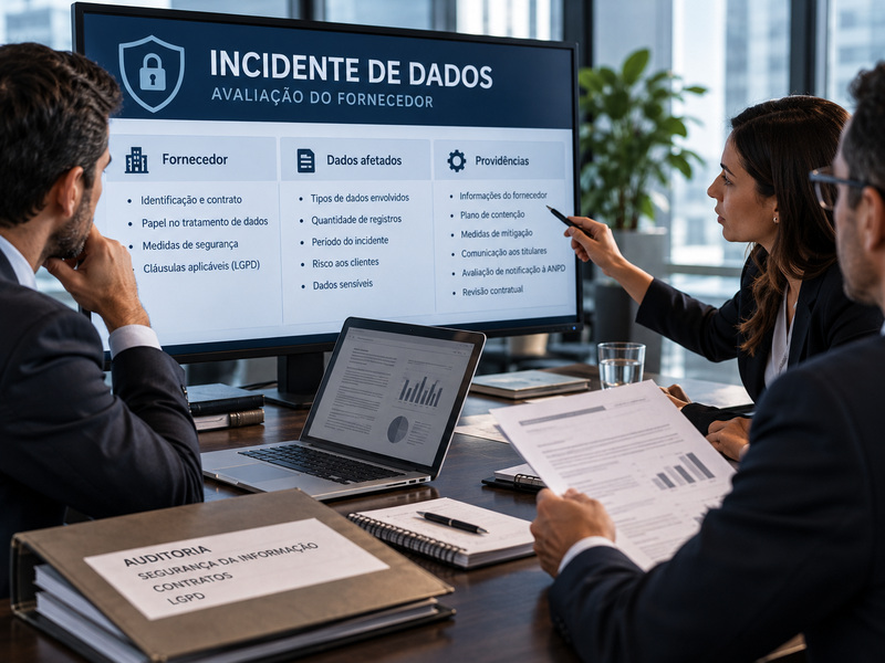 Fornecedor vazou dados dos meus clientes: quais são as responsabilidades da minha empresa?