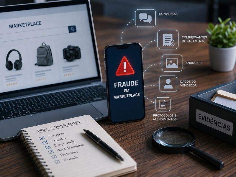 Fraude em marketplace: quais provas devem ser reunidas?