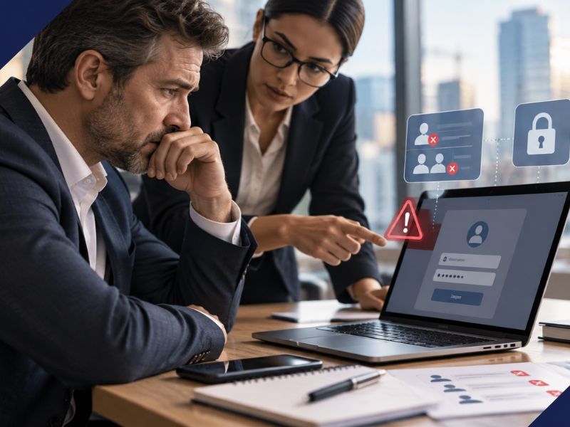 Funcionário ou Prestador Saiu da Empresa com Senhas e Acessos: O Que Fazer?