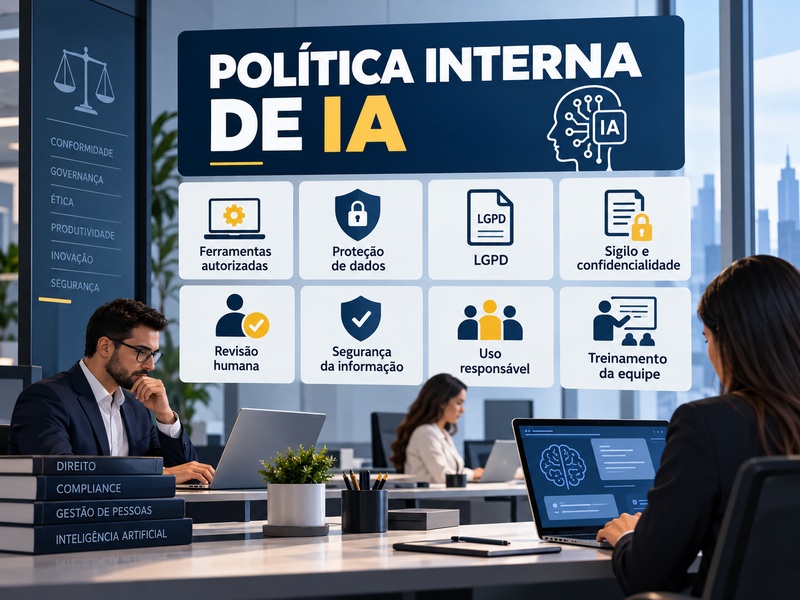 Funcionários usam inteligência artificial no trabalho: o que a política interna deve prever?