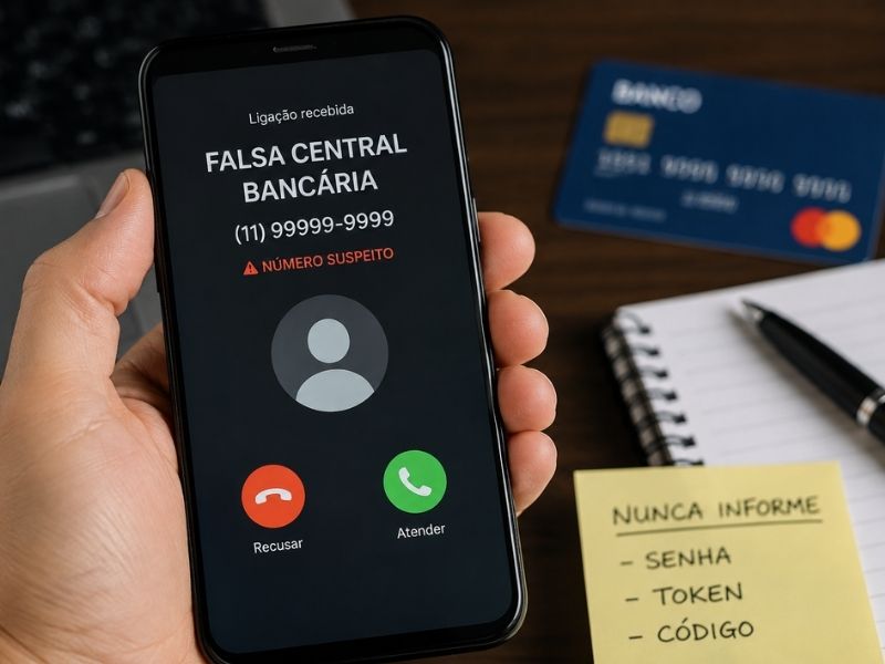 Golpe da falsa central bancária: como identificar e se proteger?