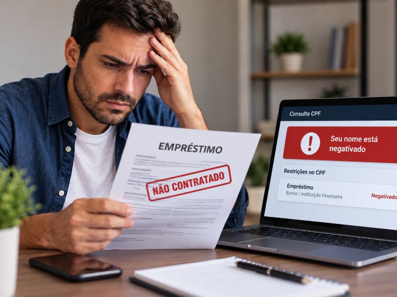Meu Nome Foi Negativado por um Empréstimo que Não Contratei: Quais Medidas Avaliar?