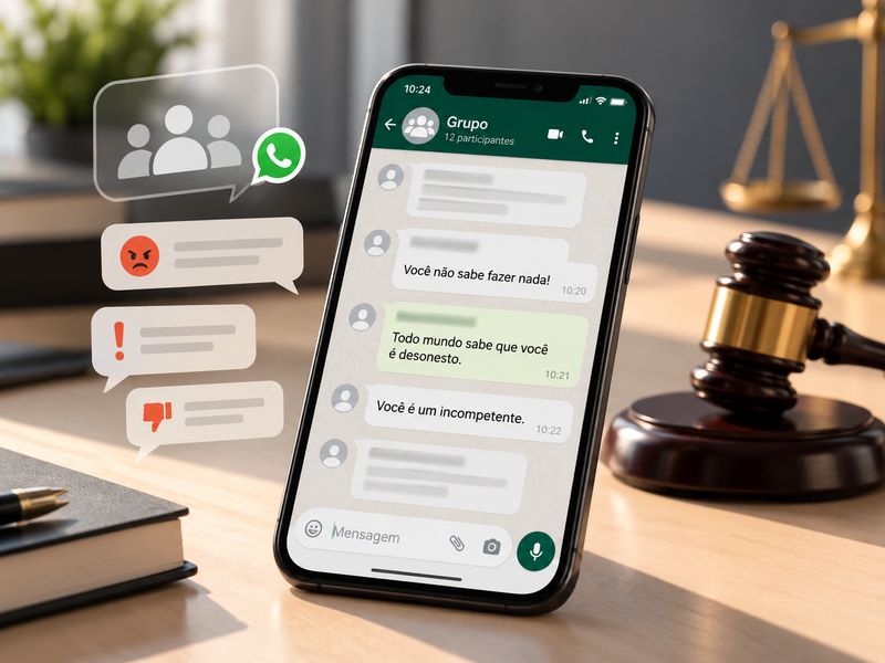 Ofensa em Grupo de WhatsApp: Quando Pode Configurar Crime Contra a Honra?