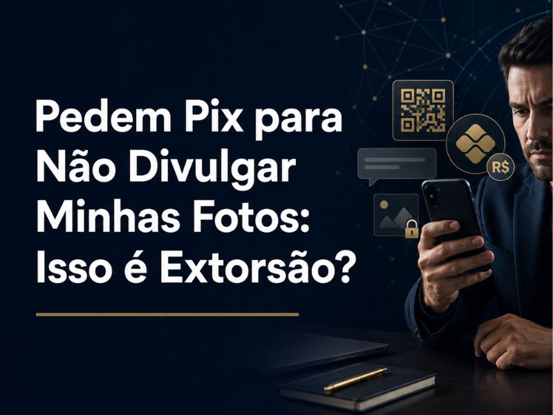 Pedem Pix para Não Divulgar Minhas Fotos: Isso é Extorsão?