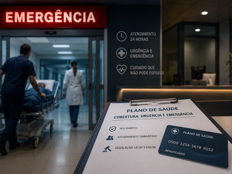  Plano de saúde deve cobrir tratamentos de urgência e emergência?