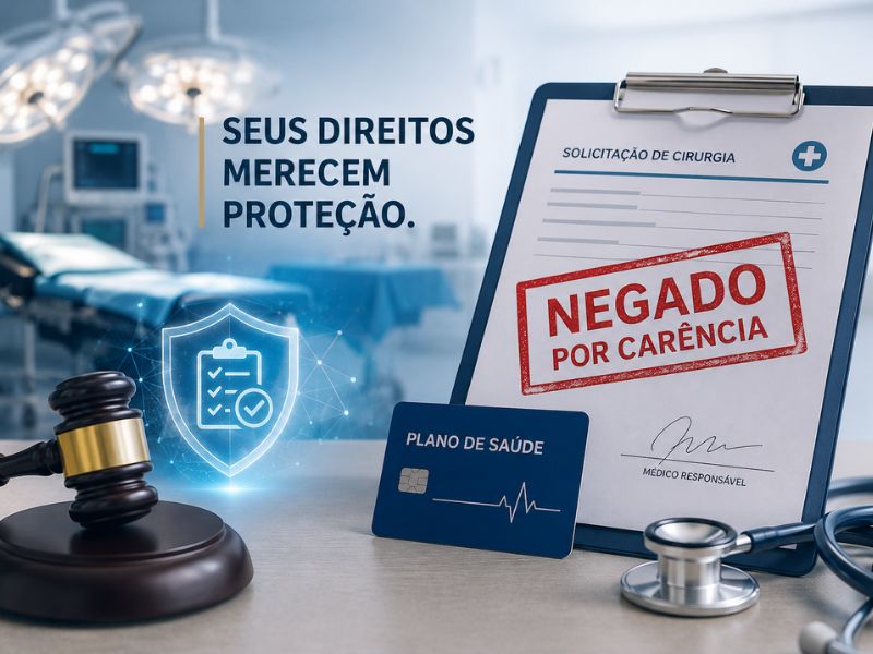 Plano de saúde negou cirurgia por carência, é permitido?