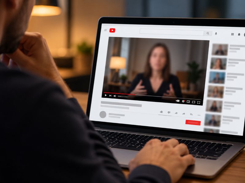 Publicaram uma gravação de reunião privada no YouTube: quais medidas avaliar?