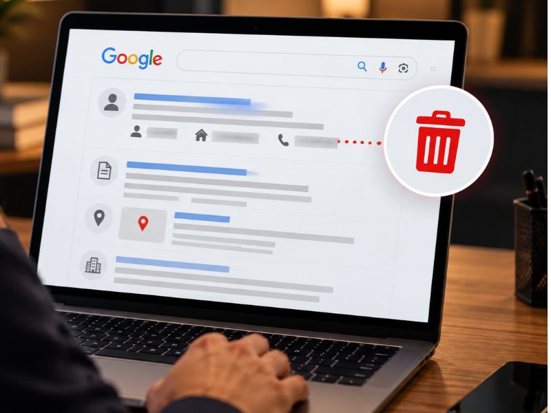 Remover um resultado do Google também apaga o conteúdo do site?