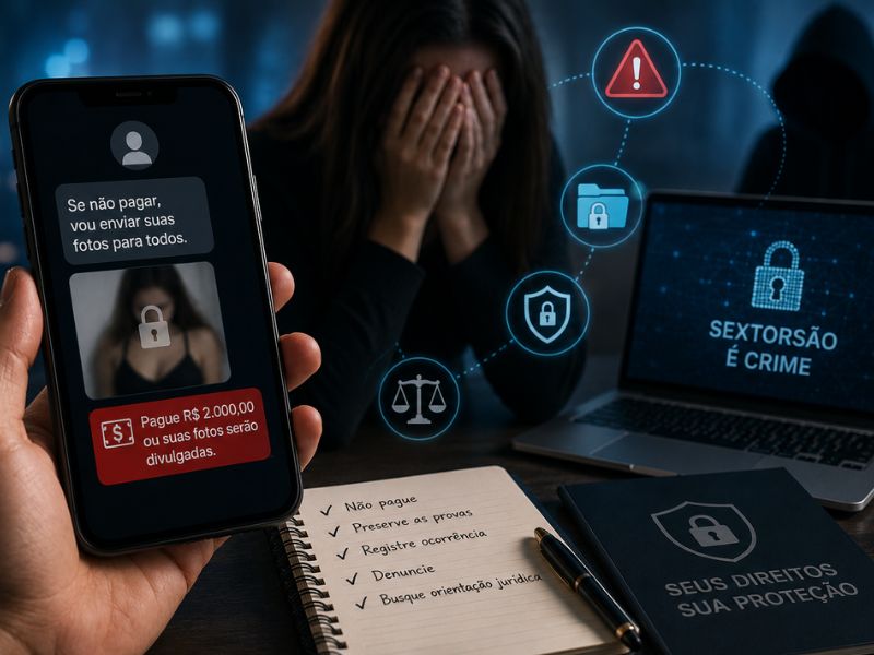 Sextorsão: Como Agir Diante de Chantagem com Fotos Íntimas?