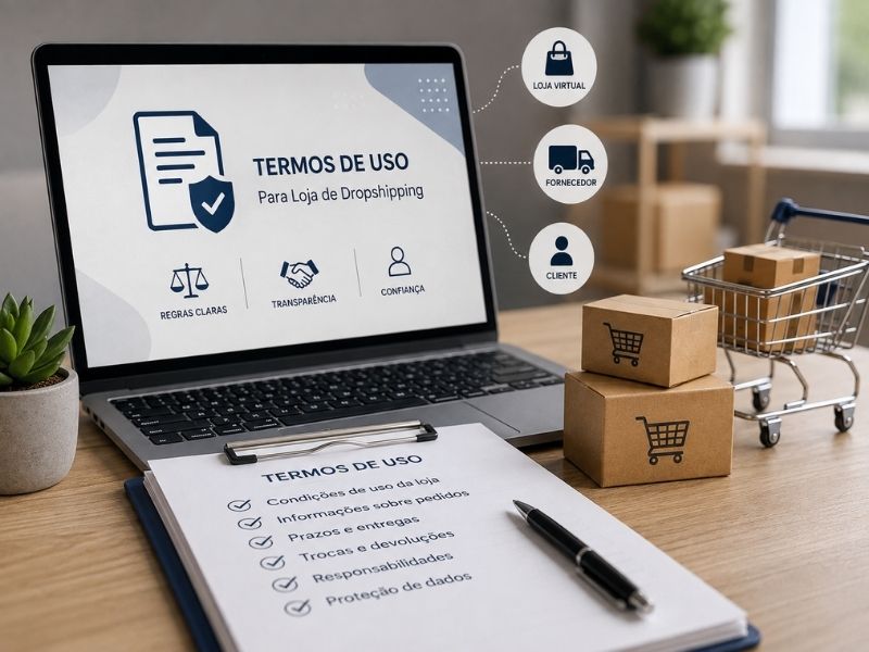 Termos de Uso para Loja de Dropshipping: Por Que São Importantes?