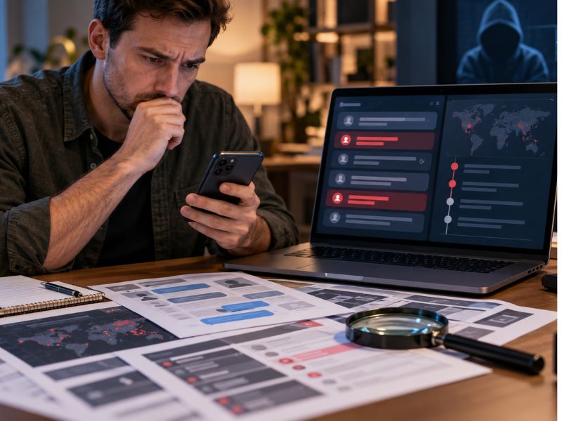 Usaram minha conta para cometer um crime virtual: quais provas ajudam a esclarecer a autoria?