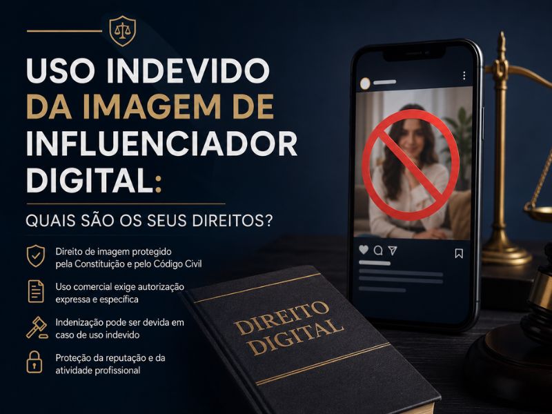 Uso Indevido da Imagem de Influenciador Digital: Quais São os Seus Direitos?