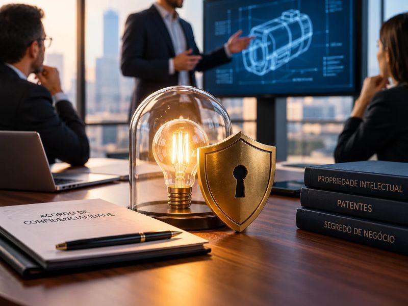 Vou apresentar uma invenção a investidores: como proteger as informações?